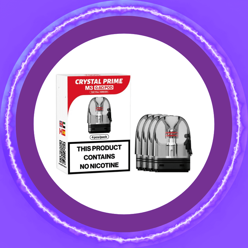 Crystal Prime M3 Pods - 4 Pack