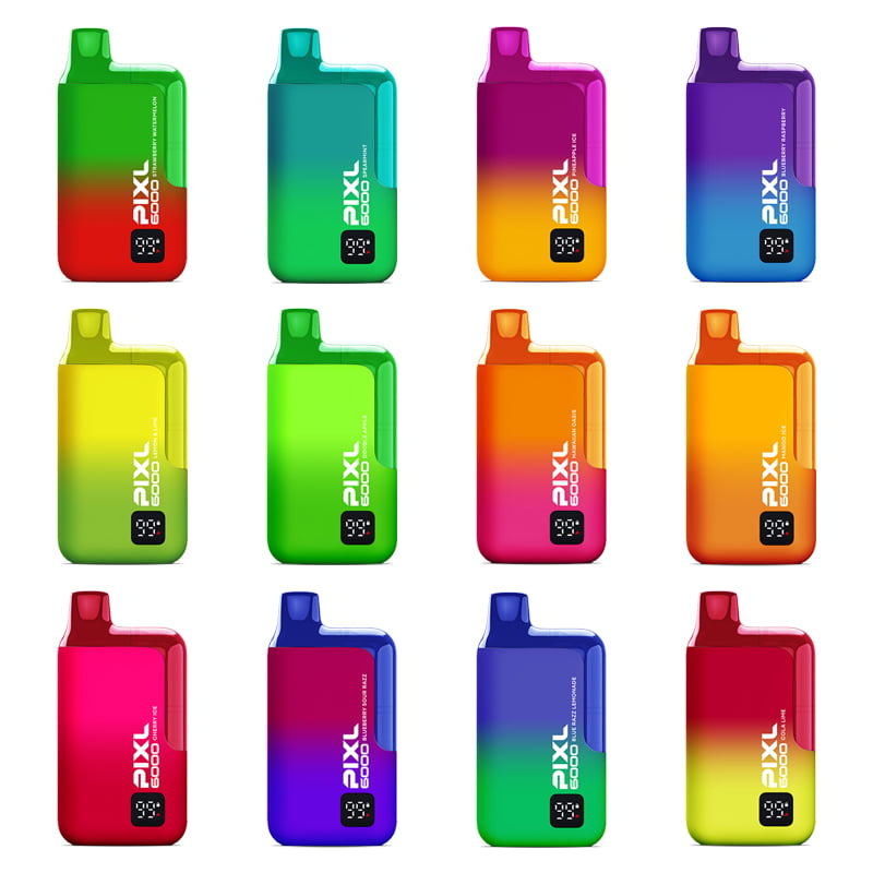 PIXL 6000 DISPOSABLE VAPE 5 X MULTIPACK