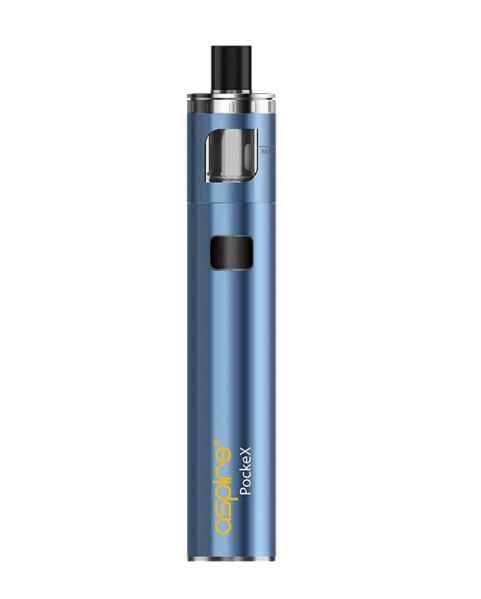Aspire Pockex Vape Kit UK, with Blue Colour.
