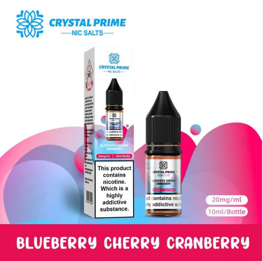 Crystal Prime 7000 Nic Salts 10ml E-liquids (BOX OF 10)