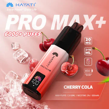 Hayati crystal  Pro Max+ 6000 Puffs Vape Kit