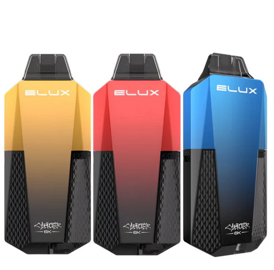 Elux Cyberover 6000 puffs disposable vape UK.