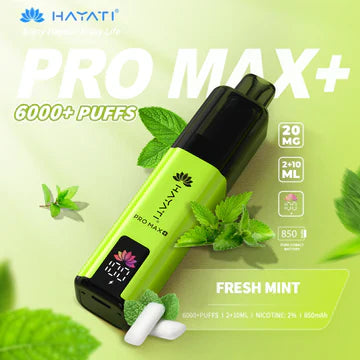Hayati crystal  Pro Max+ 6000 Puffs Vape Kit - Pack of 5