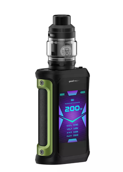 Geekvape Aegis Zeus X Tank Vape Kit UK. With Green Colour.