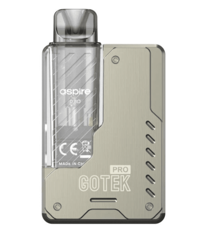 Aspire Gotek Pro Pod vape Kit UK, with Gunmetal  colour.