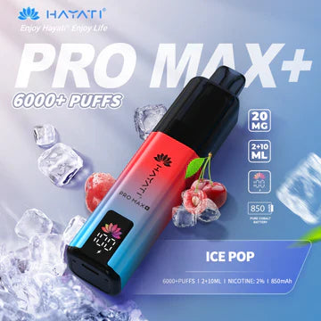 Hayati crystal  Pro Max+ 6000 Puffs Vape Kit