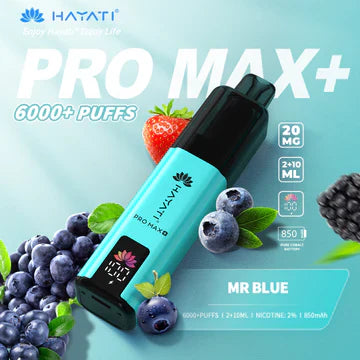 Hayati crystal  Pro Max+ 6000 Puffs Vape Kit - Pack of 5