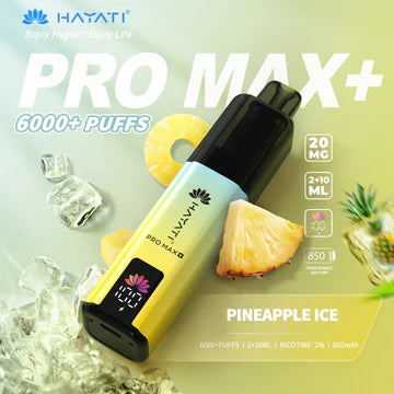 Hayati crystal  Pro Max+ 6000 Puffs Vape Kit