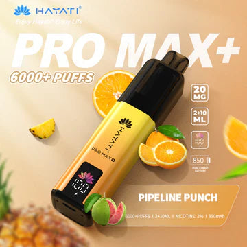 Hayati crystal  Pro Max+ 6000 Puffs Vape Kit