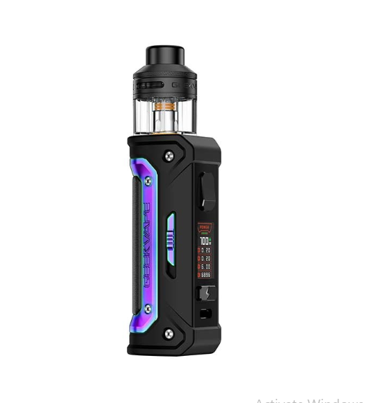 Geekvape E100i Vape Kit UK, with Rainbow Colour.