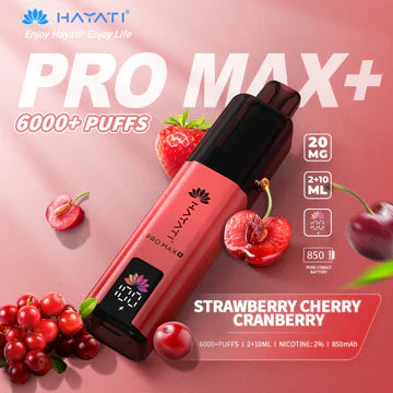 Hayati crystal  Pro Max+ 6000 Puffs Vape Kit