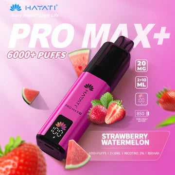 Hayati crystal  Pro Max+ 6000 Puffs Vape Kit