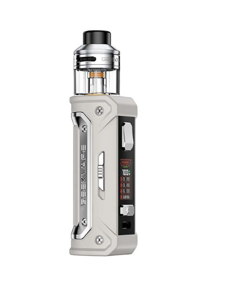 Geekvape E100i Vape Kit UK, with Volcanic Grey Colour.