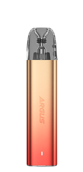 VooPoo Argus G2 Mini Vape kit UK, having Sunset Orange colour.