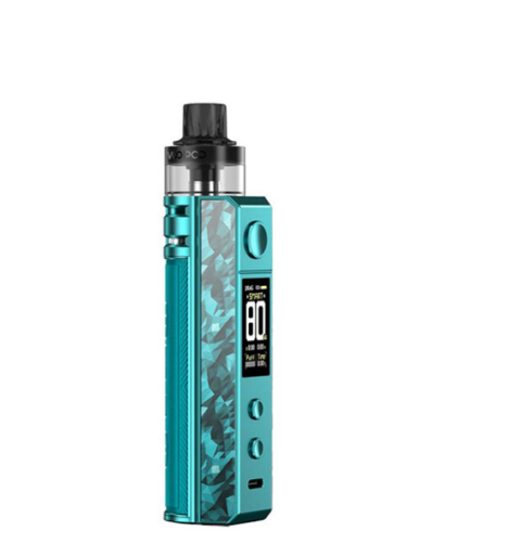 Voopoo Drag H80 S Pod Mod Kit UK. having Diamond Blue colour.