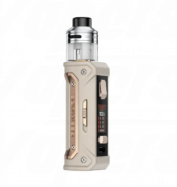 Geekvape E100i Vape Kit UK, with Beige Colour.