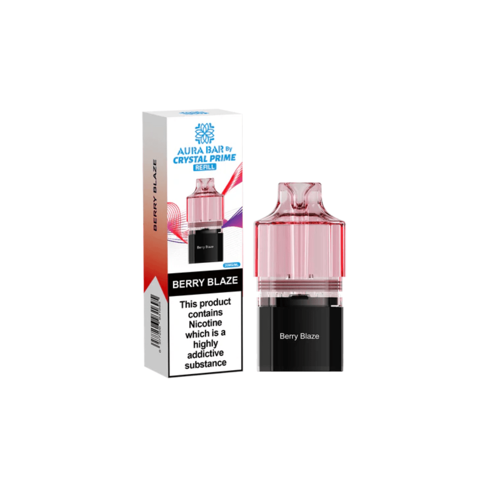 Crystal Prime Aura Bar 10k Refill Pods