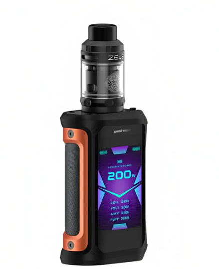 Geekvape Aegis Zeus X Tank Vape Kit UK. With Orange Colour.