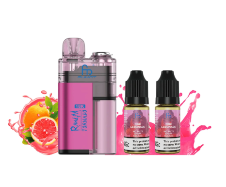 R and M Tornado 18000 Puffs Disposable Vape (Box of 5)