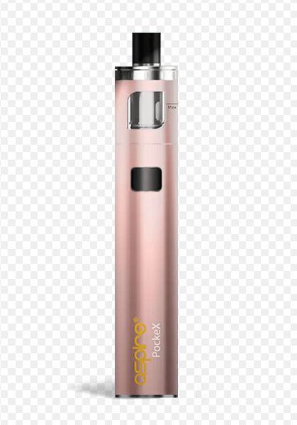 Aspire Pockex Vape Kit UK, with Rose Gold Colour.
