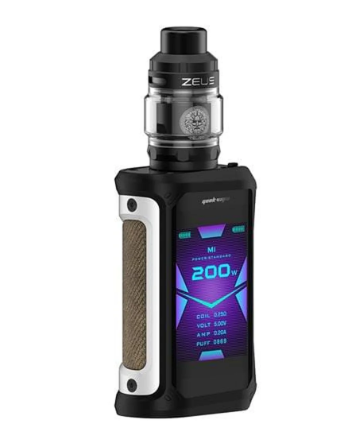 Geekvape Aegis Zeus X Tank Vape Kit UK. With Silver Colour.