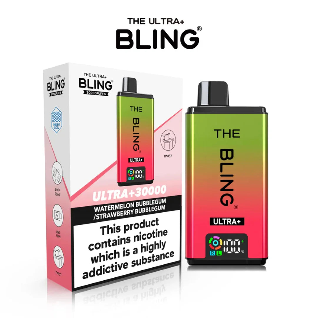 The Bling Ultra Plus 30000+ Puffs Prefilled Pod Kit | Only £11.99 | Any 3 for £34
