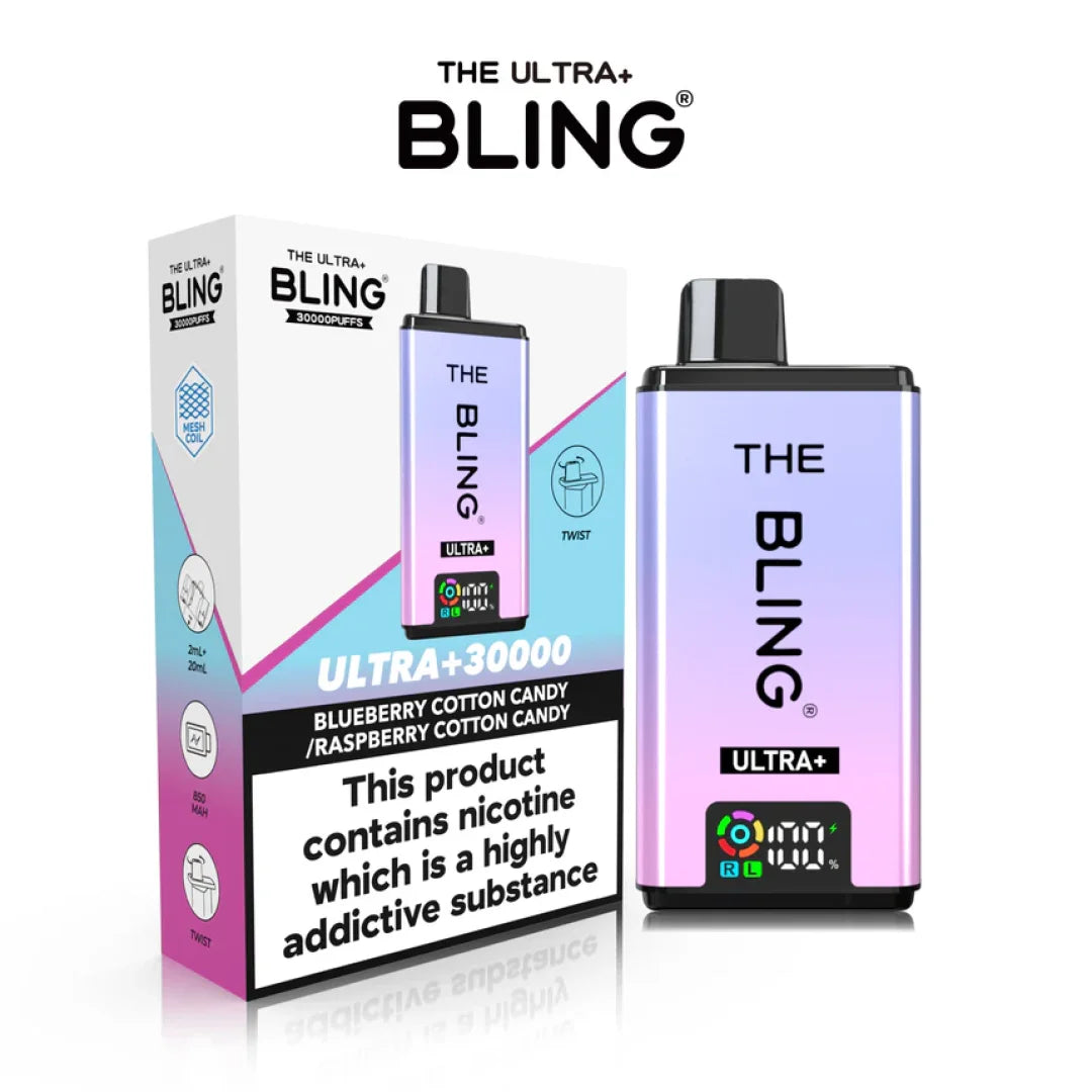 The Bling Ultra Plus 30000+ Puffs Prefilled Pod Kit | Only £11.99 | Any 3 for £34