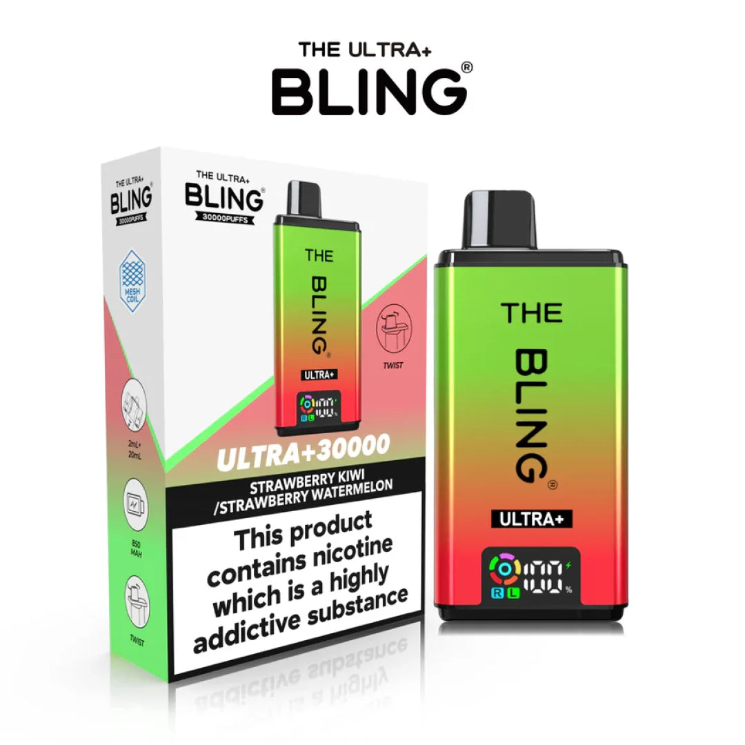 The Bling Ultra Plus 30000+ Puffs Prefilled Pod Kit | Only £11.99 | Any 3 for £34